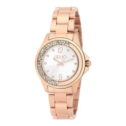 Montre Femme LIU JO Acier Doré Rose TLJ1626