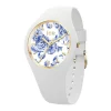 Montre Femme M ICE WATCH PORCELAIN WHITE Silicone Blanc