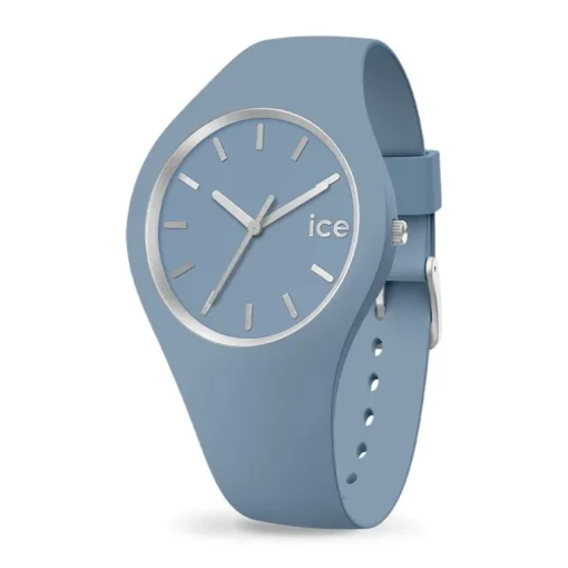 Montre Femme M ICE WATCH GLAM BRUSHED Silicone Bleu