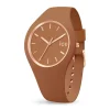 Montre Femme M ICE WATCH GLAM BRUSHED Silicone Brun