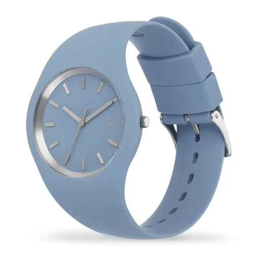 Montre Femme M ICE WATCH GLAM BRUSHED Silicone Bleu