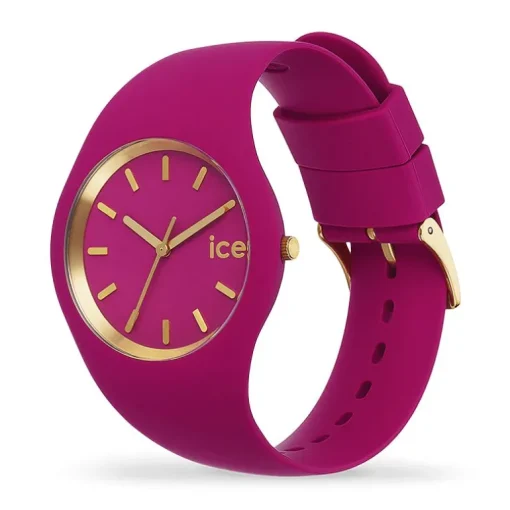 Montre Femme M ICE WATCH GLAM BRUSHED Silicone Rose