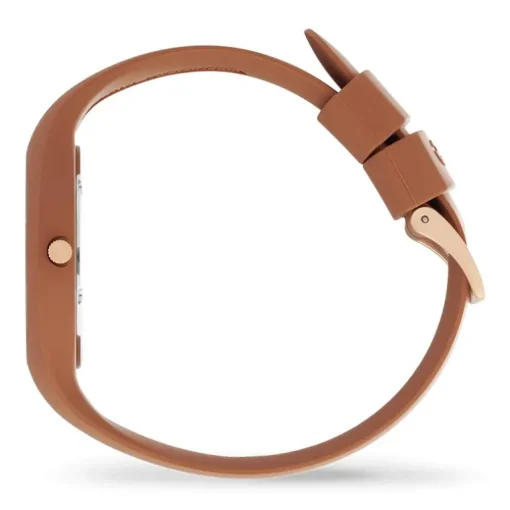 Montre Femme M ICE WATCH GLAM BRUSHED Silicone Brun