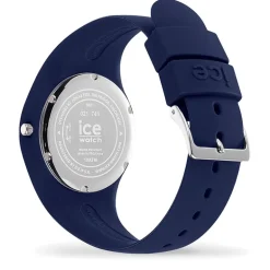 Montre Femme M ICE WATCH FLOWER MIDNIGHT LIME Silicone Bleu