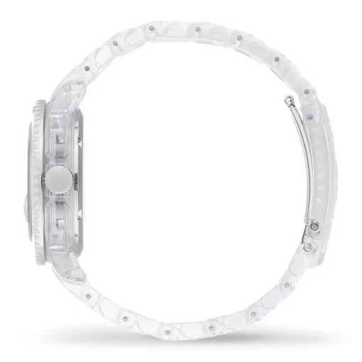 Montre Femme M ICE WATCH CLEAR SUNSET FIRE Plastique Transparent