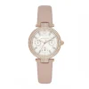 Montre Femme Michael Kors cuir rose poudré