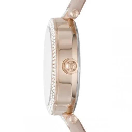 Montre Femme Michael Kors cuir rose poudré