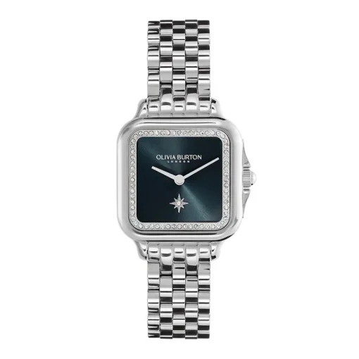 Montre Femme OLIVIA BURTON GROSVENOR Acier Argenté