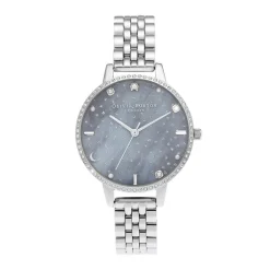 Montre Femme OLIVIA BURTON NIGHT SKY Acier Argenté