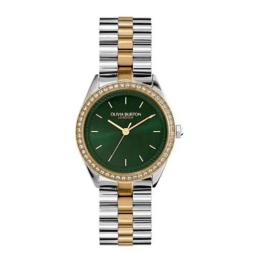 Montre Femme Olivia Burton Bejewelled Acier Bicolore 24000137