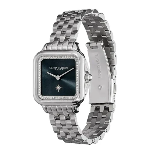Montre Femme OLIVIA BURTON GROSVENOR Acier Argenté