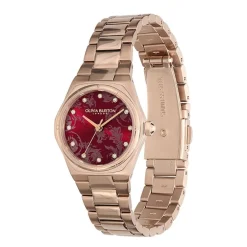 Montre Femme OLIVIA BURTON MINI HEXA CANNEBERGE Acier Doré Rose