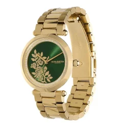 Montre Femme OLIVIA BURTON SPORTS FLORALE Acier Doré