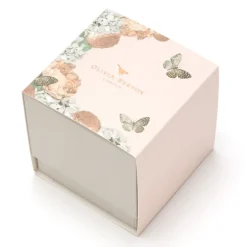 montre femme olivia burton Charme Abeille acier doré rose