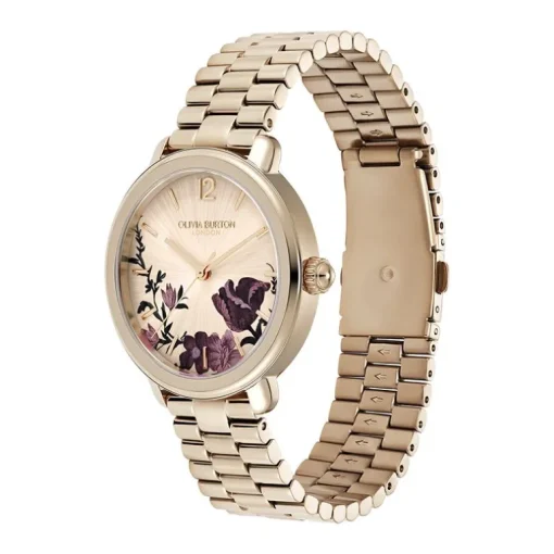 Montre Femme OLIVIA BURTON Signature Acier Doré Rose 24000207
