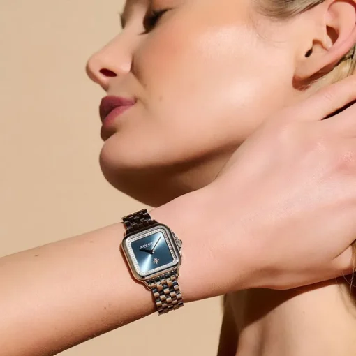 Montre Femme OLIVIA BURTON GROSVENOR Acier Argenté