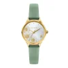 Montre Femme OUI&ME BICHETTE Cuir Vert ME010406