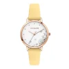 Montre Femme OUI&ME Cuir Jaune ME010377