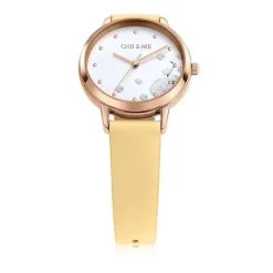 Montre Femme OUI&ME Cuir Jaune ME010377