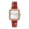 Montre Femme OUI&ME Harmonie Cuir rouge ME010384