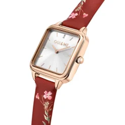 Montre Femme OUI&ME Harmonie Cuir rouge ME010384