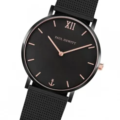 Montre Femme PAUL HEWITT SAILOR NOIR Acier Noir