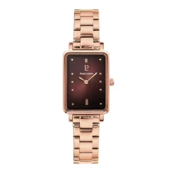 Montre Femme PIERRE LANNIER ARIANE Doré-rose Cadran Chocolat Bracelet Acier Doré-rose 052J988