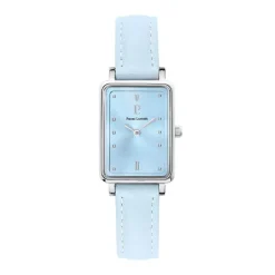 Montre Femme PIERRE LANNIER ARIANE Cadran Bleu Bracelet Cuir Bleu 049D666