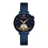 Montre Femme PIERRE LANNIER AUSTRALE Bleu Cadran Bleu Bracelet Acier milanais Bleu 148H866