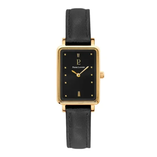 Montre Femme PIERRE LANNIER ARIANE Cuir Noir