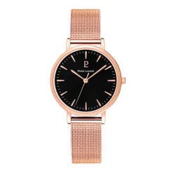 montre femme pierre lannier SYMPHONY acier doré rose