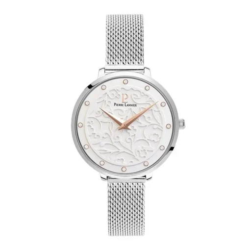 Montre femme PIERRE LANNIER EOLIA Acier Gris