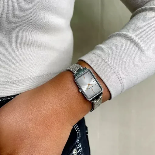Montre Femme PIERRE LANNIER ARIANE Cadran Argenté Bracelet Acier Argenté 051J621