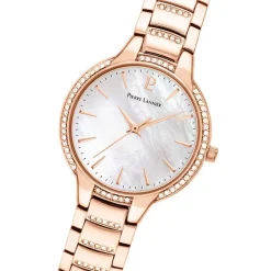 Montre Femme PIERRE LANNIER JOY BLANC Acier Doré Rose