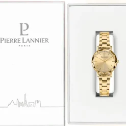 Montre Femme PIERRE LANNIER MULTIPLES Acier Doré