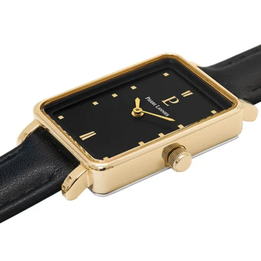 Montre Femme PIERRE LANNIER ARIANE Cuir Noir