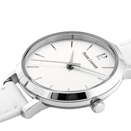Montre Femme PIERRE LANNIER CHOUQUETTE Cuir Blanc
