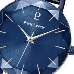 montre femme pierre lannier MULTIPLES acier bleu
