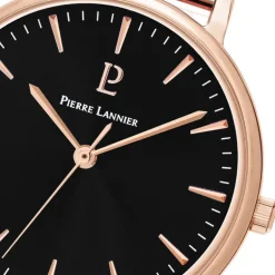 montre femme pierre lannier SYMPHONY acier doré rose