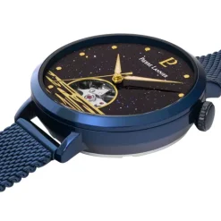 Montre Femme PIERRE LANNIER AUSTRALE Bleu Cadran Bleu Bracelet Acier milanais Bleu 148H866