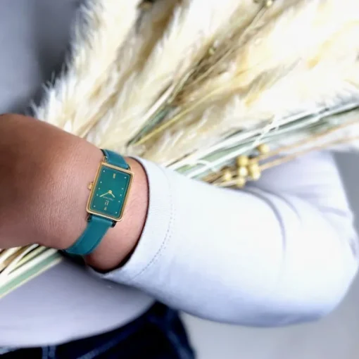 Montre Femme PIERRE LANNIER ARIANE Cuir Vert