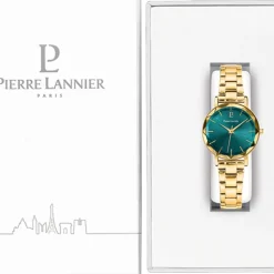 Montre Femme PIERRE LANNIER MULTIPLES Acier Doré