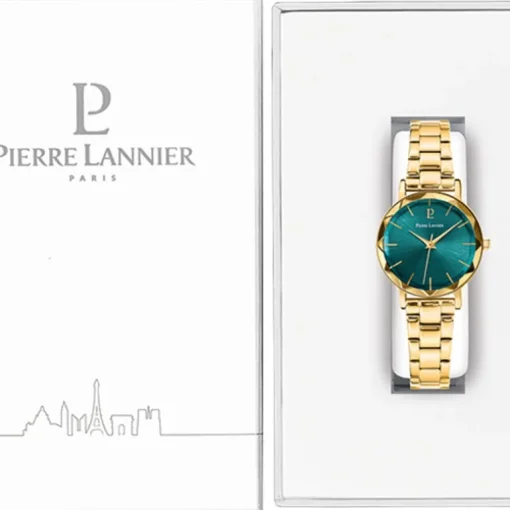 Montre Femme PIERRE LANNIER MULTIPLES Acier Doré