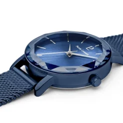 montre femme pierre lannier MULTIPLES acier bleu