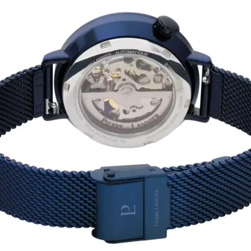 Montre Femme PIERRE LANNIER AUSTRALE Bleu Cadran Bleu Bracelet Acier milanais Bleu 148H866