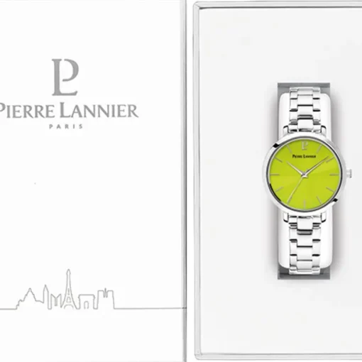 Montre Femme PIERRE LANNIER CHOUQUETTE Acier Argenté