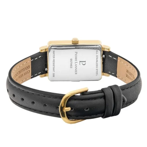 Montre Femme PIERRE LANNIER ARIANE Cuir Noir