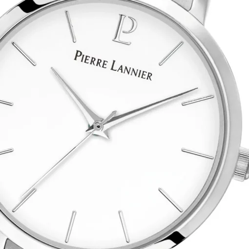 Montre Femme PIERRE LANNIER CHOUQUETTE Cuir Blanc