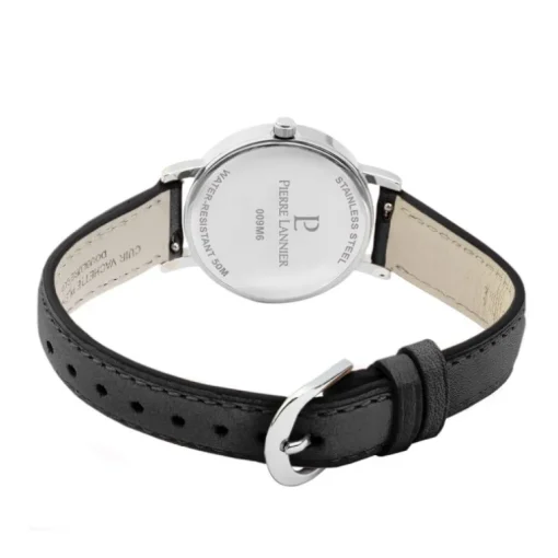 montre femme pierre lannier MULTIPLES cuir noir