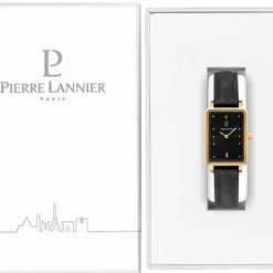 Montre Femme PIERRE LANNIER ARIANE Cuir Noir